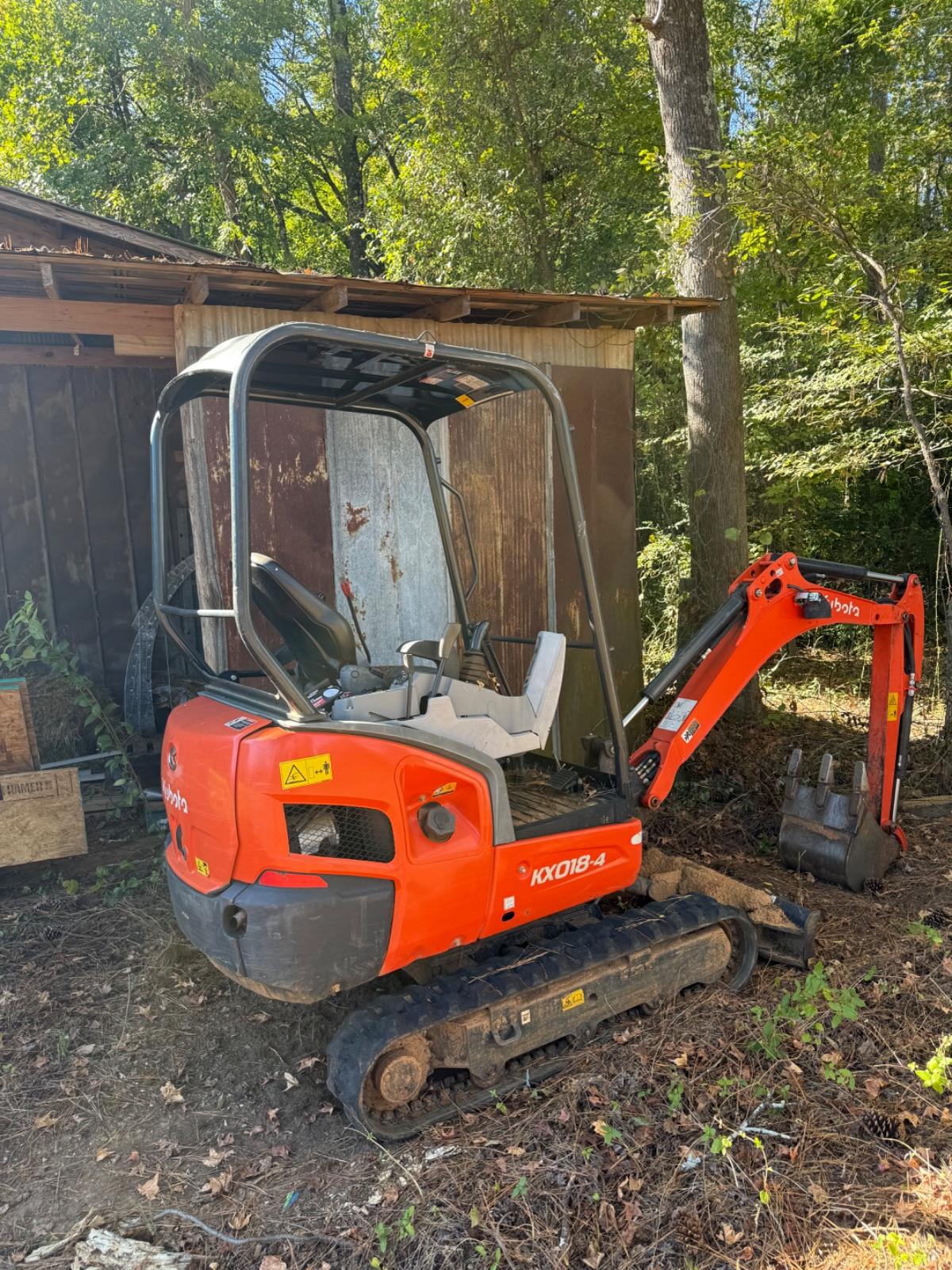 Kubota KX018 — Charlotte, NC (photo 1)